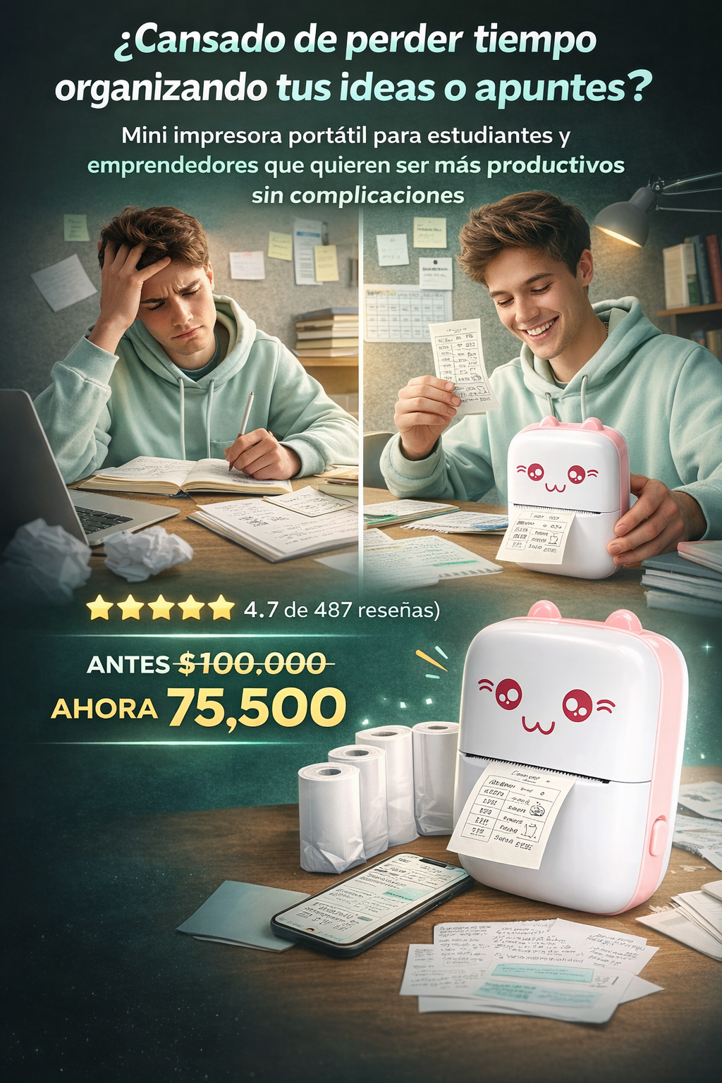 SmartPrint Diario mini impresora