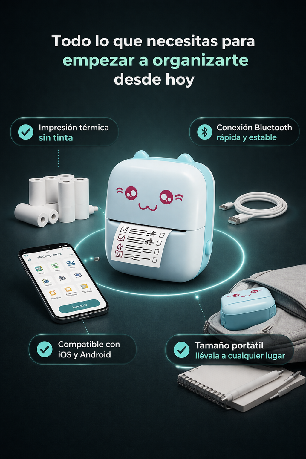 SmartPrint Diario mini impresora